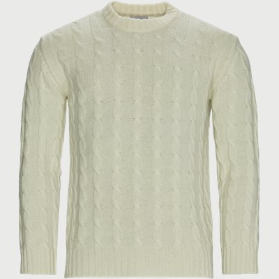 Fabian Knit Sweater Regular fit | Fabian Knit Sweater | White